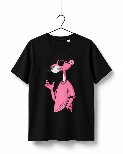 Panther Graphic T-Shirt – Black
