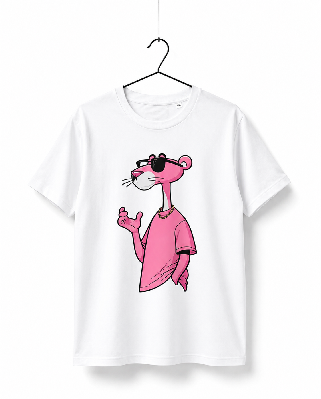 Panther Graphic T-Shirt – White